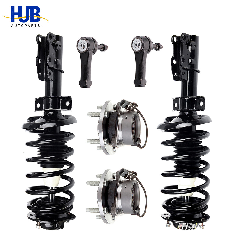05-10 Chevy Cobalt HHR Pontiac 2.2L 2.4L Front Strut Wheel Bearing Tie Rod Kit