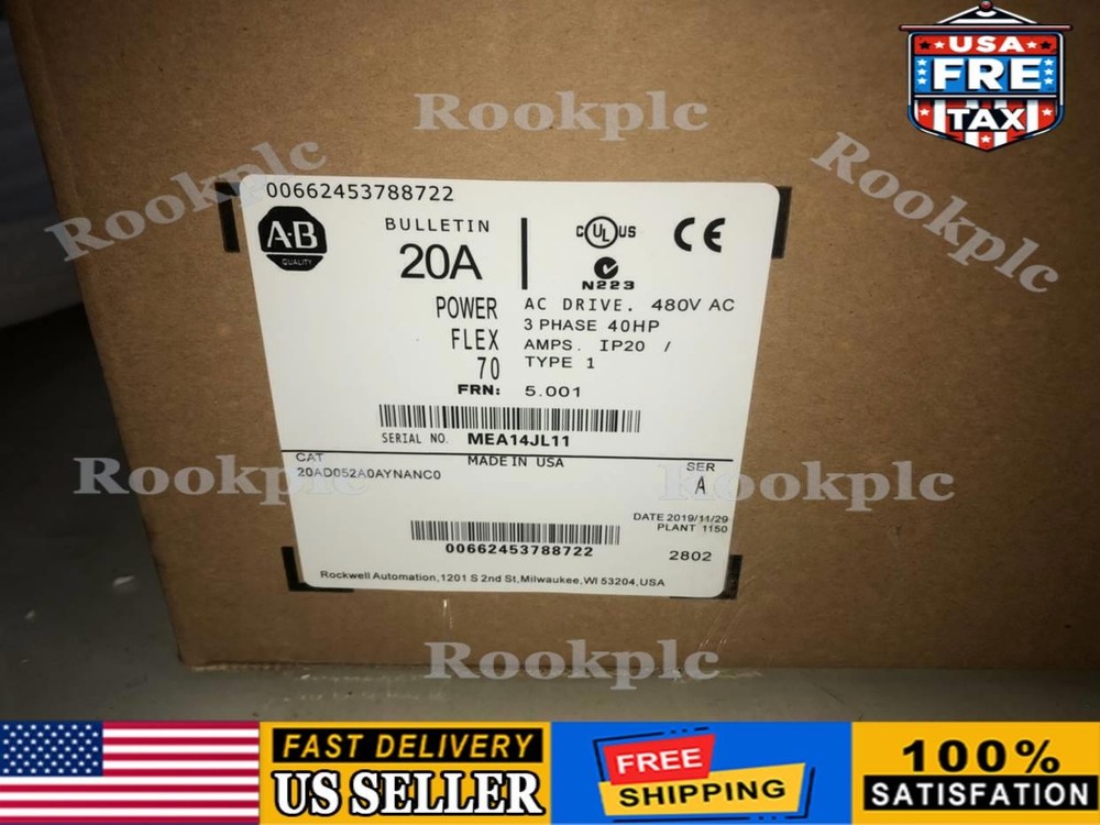 1pc for new 20AD052A0AYNANC0 (by DHL or Fedex)