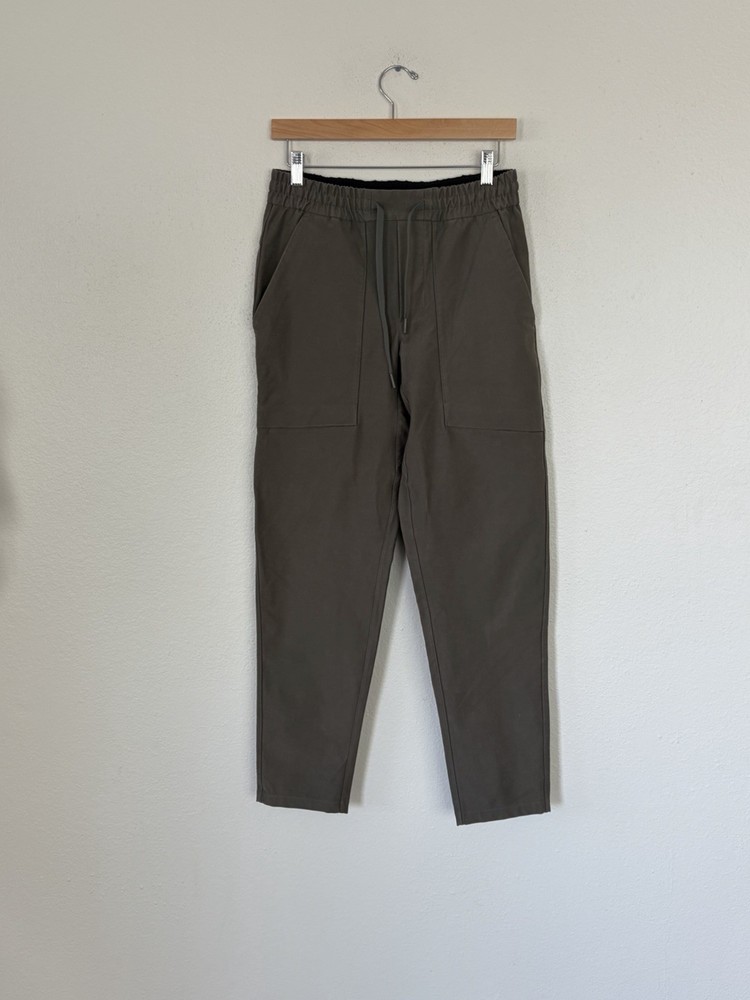 Lululemon Men’s Bowline Pants Small Olive Green Used Good Condition