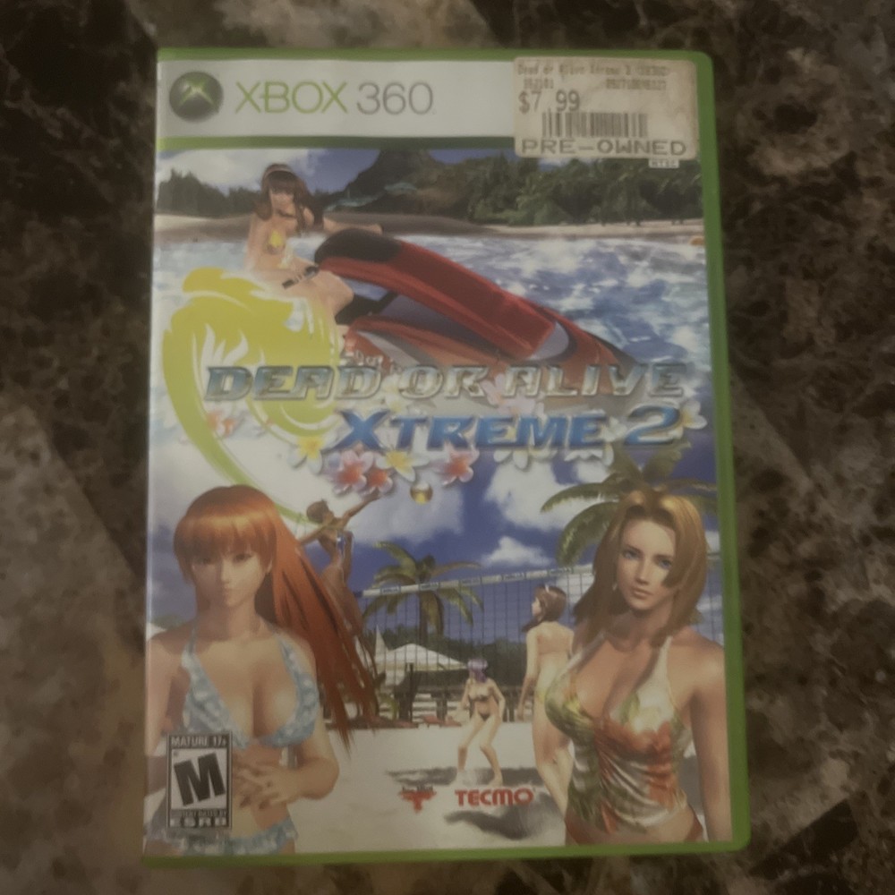 Dead or Alive: Xtreme 2 (Microsoft Xbox 360, 2006) Complete With Manuel And Card