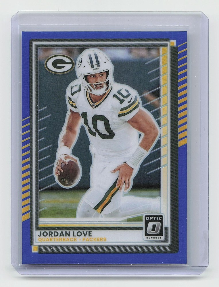2025 Donruss Optic #177 Jordan Love Blue #/249