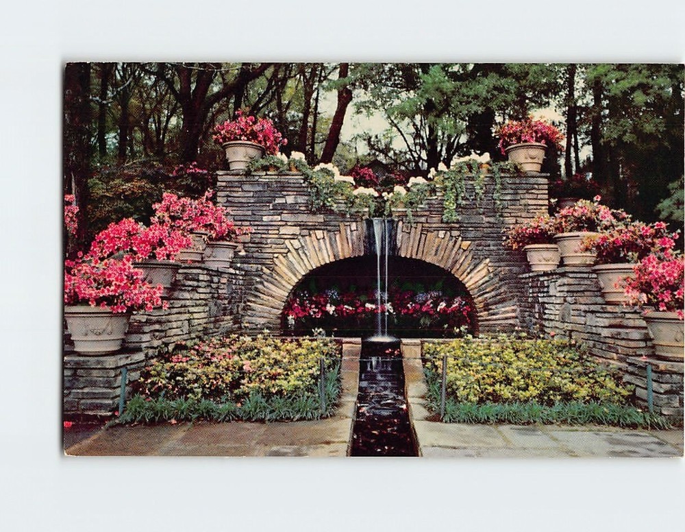 Postcard Grotto Bellingrath Gardens Mobile Alabama USA