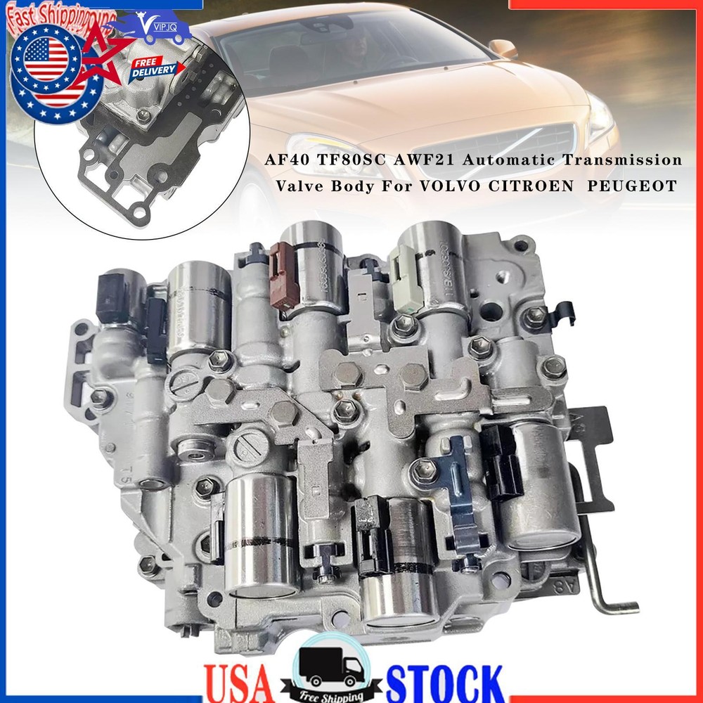AF40 TF80SC AWF21 Auto Transmission Valve Body for Volvo Citroen Peugeot
