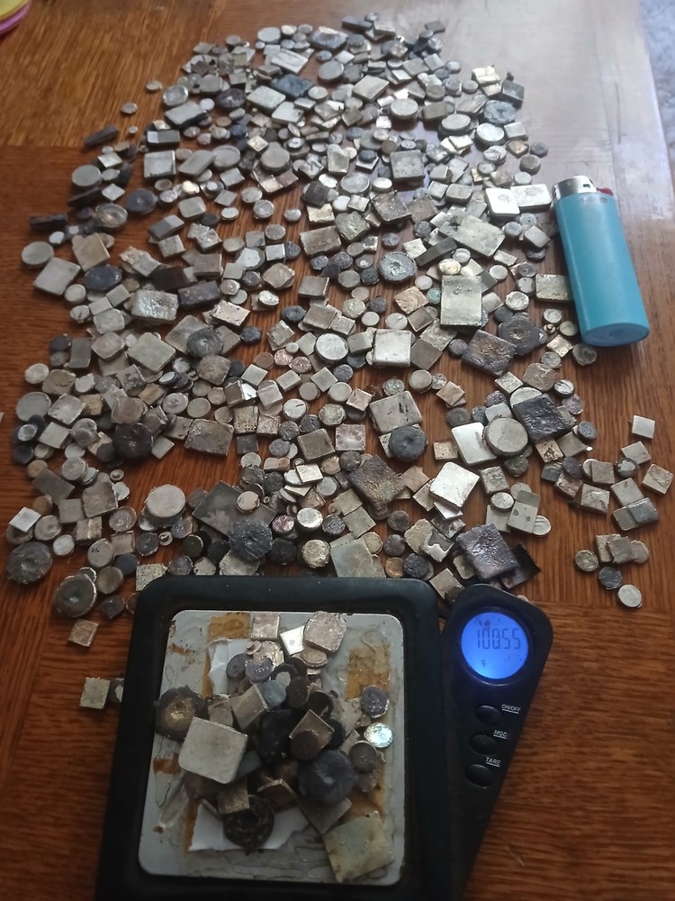 1 KILO+ (1275G) CLEAN 90% SILVER CONTACTS