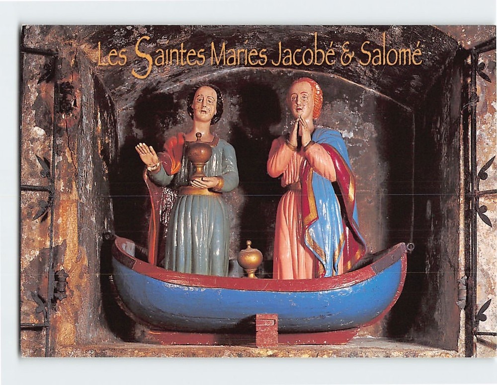 Postcard Saint Mary Jacobé & Salome Les Saintes-Maries-de-la-Mer France