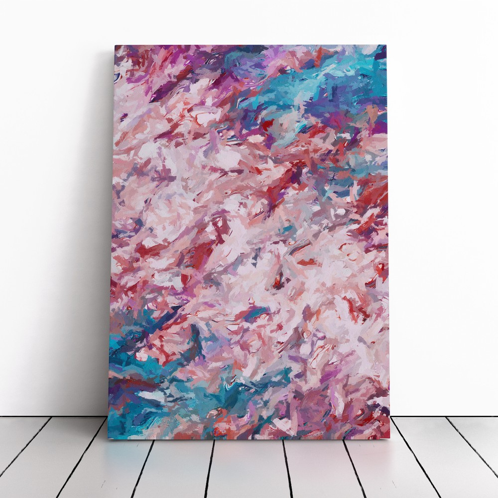 Sacrificing It All Abstract Canvas Wall Art Print Framed Picture Home Decor