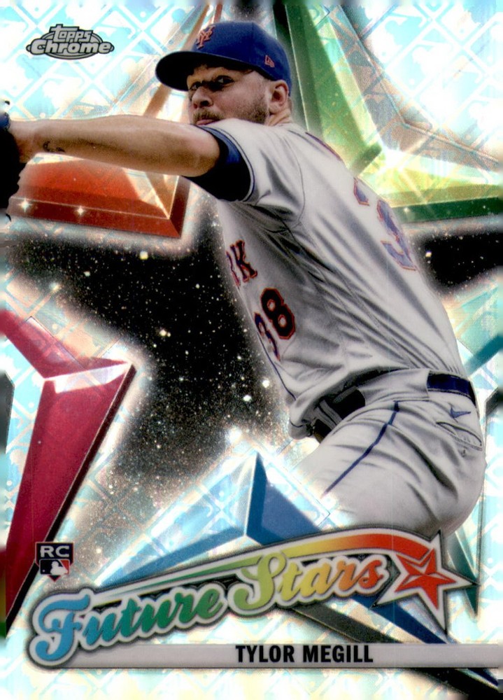 2022 Topps Chrome Logofractor Edition #FS-20 Tylor Megill Future Stars