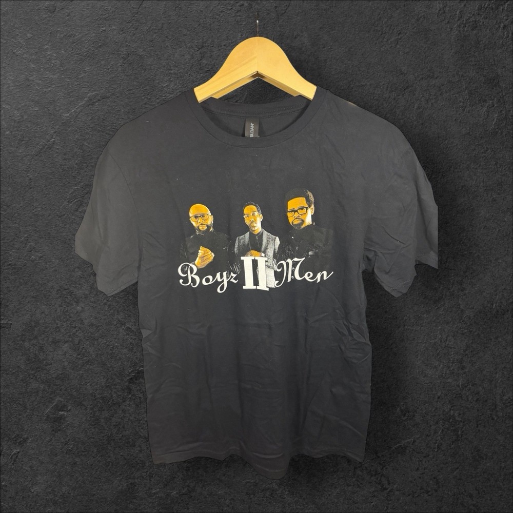 Boyz II Men Concert T-Shirt Men’s Sizes M Black Music Tour Tee