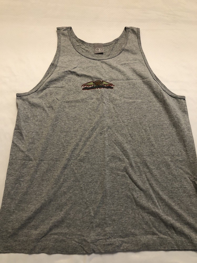 Vintage 90s OCEAN PACIFIC OP MEN’s Tank Top Large Made In USA Surf Beach