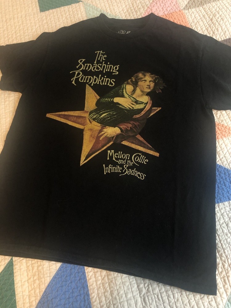 Smashing Pumpkins Mellon Collie & the Infinite Sadness Short Sleeve Shirt Size M