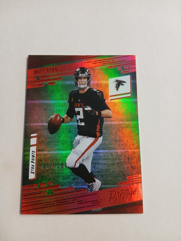 2021 Panini Prestige Xtra Points Red /299 Matt Ryan #35 Falcons