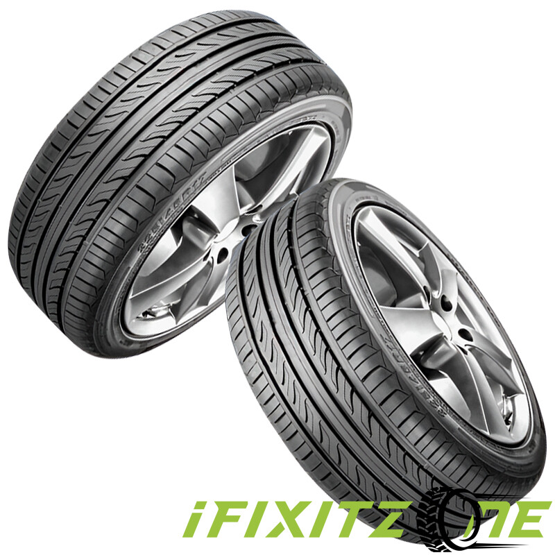 2 Arroyo Runflat 225/55R17 97Y Tires, 500AA, Run Flat, All Season