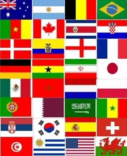 Euro 2024 Large 5x3 Flags National Country Flag Football Sports Party Pub Events