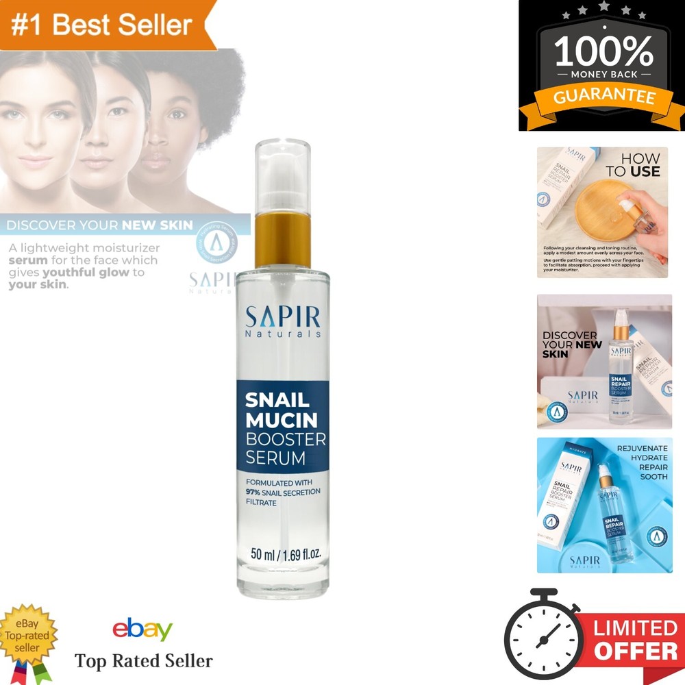1.69Fl Oz カタツムリ ムシン アンチエイジング セラム - 無香料 保湿 スキンケア ソリューション
