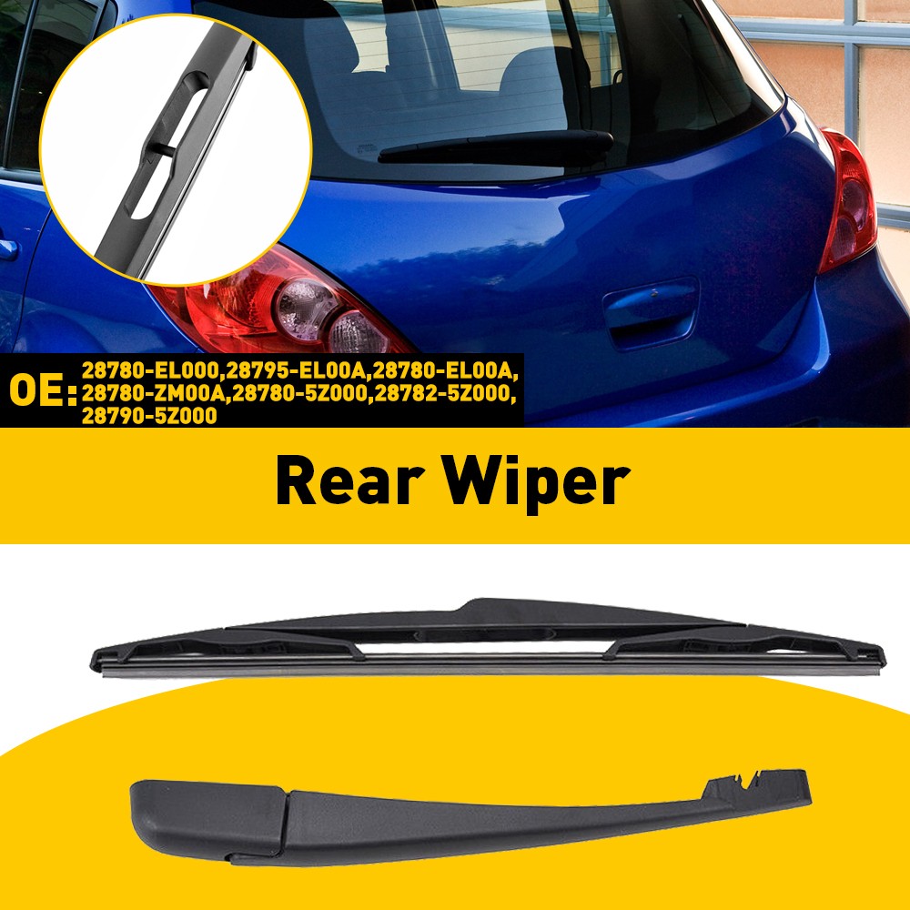 Rear Wiper Arm Blade For Nissan VERSA 2007 2012 - QUEST 2005 - 2009 OE Quality