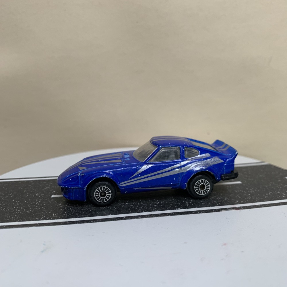 Zee Toys/Zylmex D75 Datsun Fairlady Z 260z 240z Coupe Blue w/Spoiler 1:64 VTG