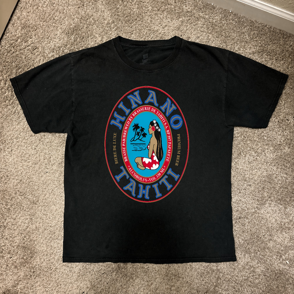 Hinano Beer Papeete Tahiti Polynesia Unisex Tank Top & T-Shirt Collection