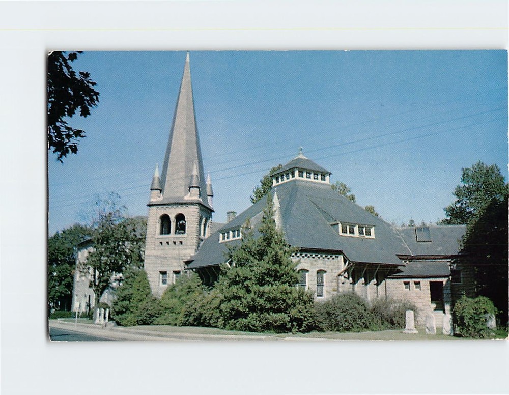 Postcard Asbury Methodist Church Salisbury Maryland USA