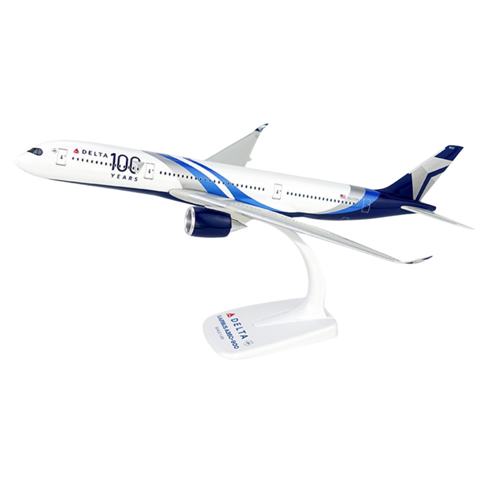 Flight Miniatures Delta 100th Anniv. Livery A350 1:200 Scale Model Airplane