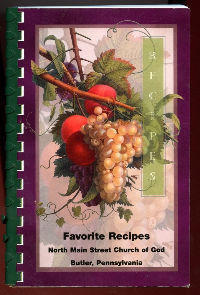 2006 Butler, Pennsylvania Cookbook - North Main Street Church of God, Ex Cond