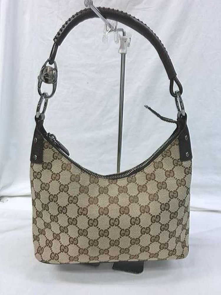 GUCCI GG Canvas Hand Bag 115002 Model 58405