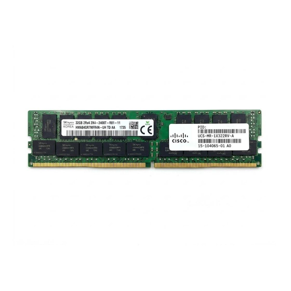 SK Hynix HMA84GR7MFR4N-UH DDR4 SDRAM 32GB (1x32GB) RDIMM Server Memory 2400MHz