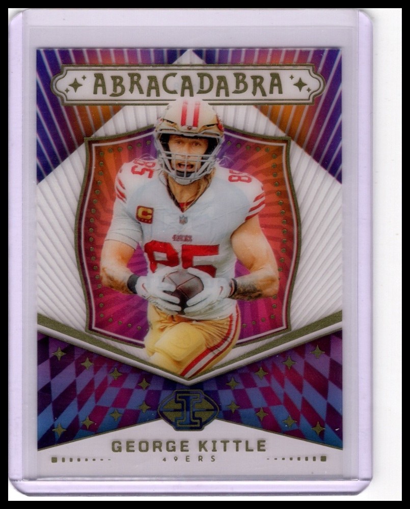 2024 Panini Illusions #18 George Kittle Abracadabra-image