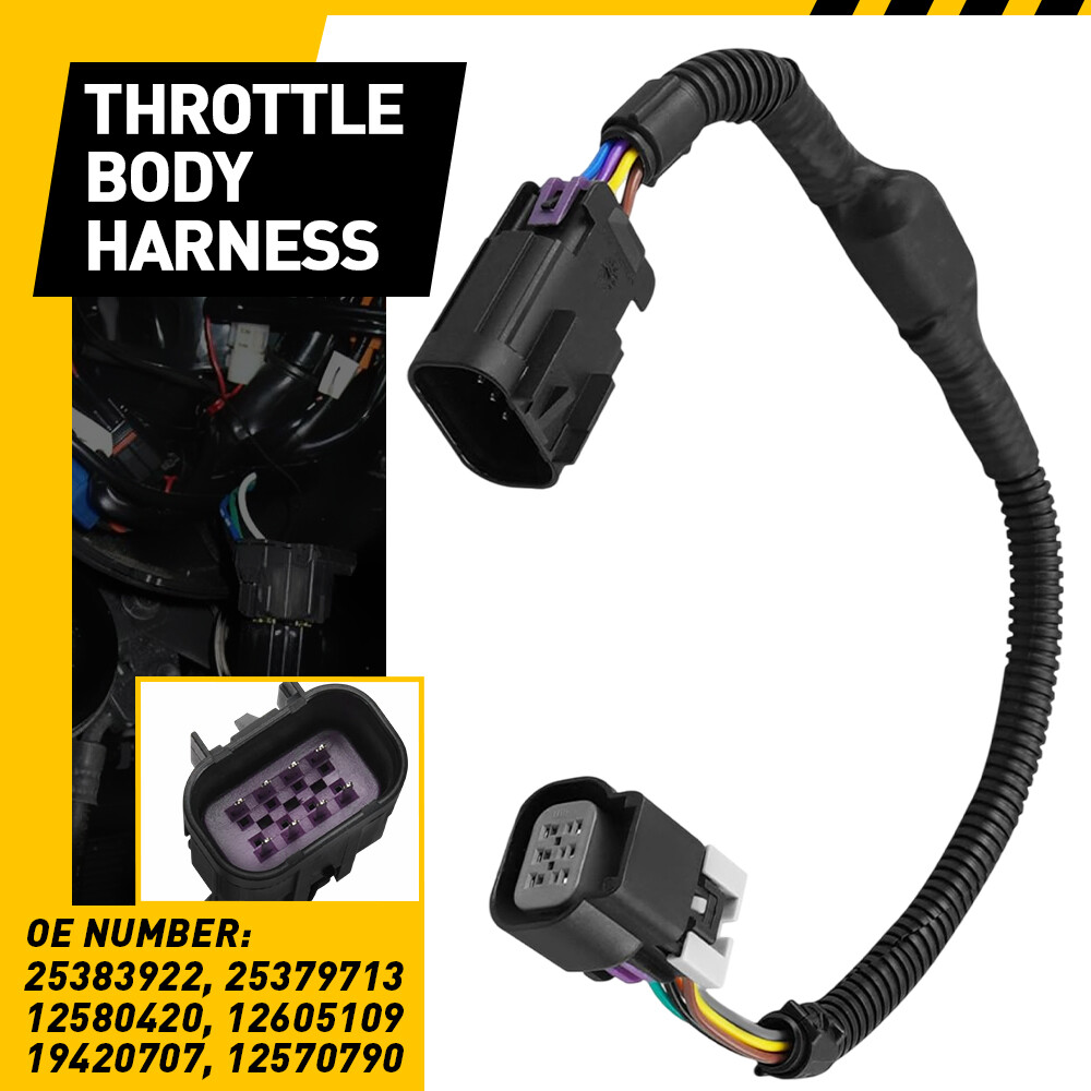 03-07 GM Trucks LS1 Pin 8 to Pin 6 Throttle Body Adapter Harness 25383922