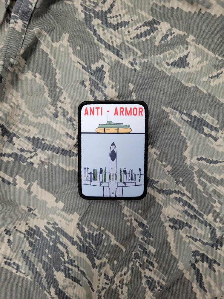 Atamonica - 'Anti-Armor' Ace Combat anime girl pinup morale airsoft war patch-image