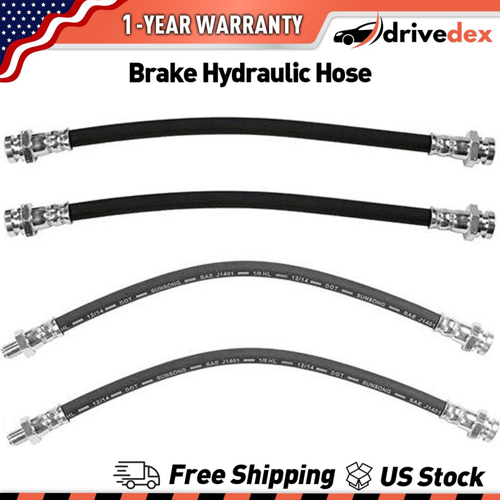 Front Rear Brake Hose Brake Line For Datsun 1600 70 1969 1968 1967 1966