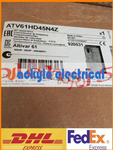 ATV61HD45N4Z 1PCS Brand New Schneider ATV61HD45N4Z 45KW 380V  Fast delivery