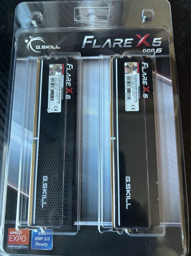 G.SKILL Flare X5 32GB (2x16GB) DDR5-6000 DIMM AMD EXPO XMP F5-6000J3