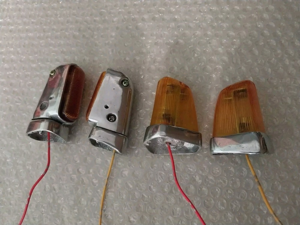 Honda C110 C114 C115 CA110 Rear &Front Turn Signal Lens Lamp  Set R/L