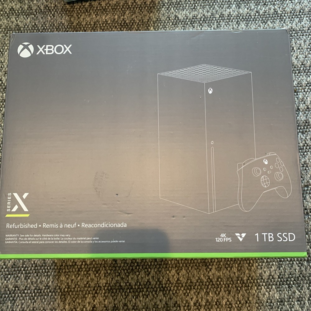 Microsoft Xbox Series X 1TB SSD 4K 120 FPS Black Home Console HDMI