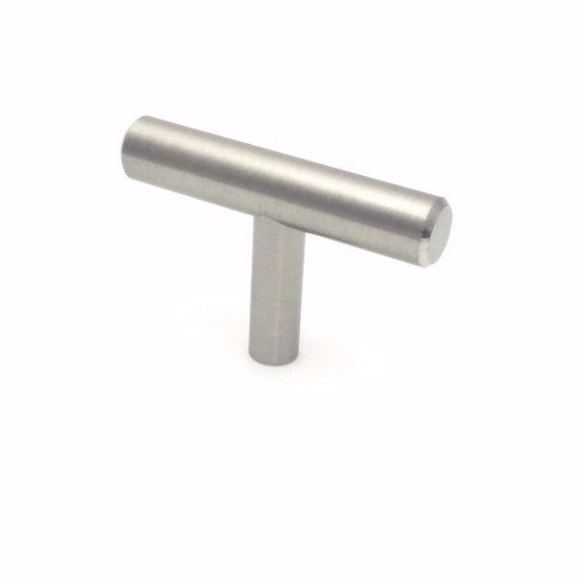 25 Pack Solid Brushed Nickel Kitchen Cabinet Drawer Handle Pull Knob Hardware