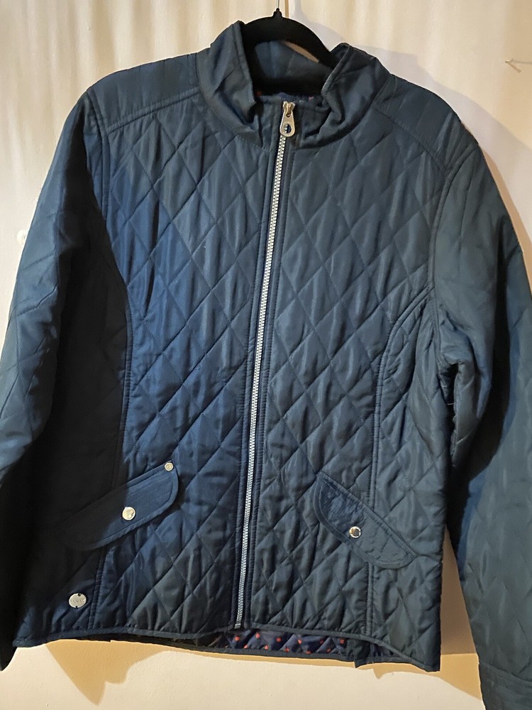 WOMENS REGATTA QUITED JACKET Blue SIZE 14