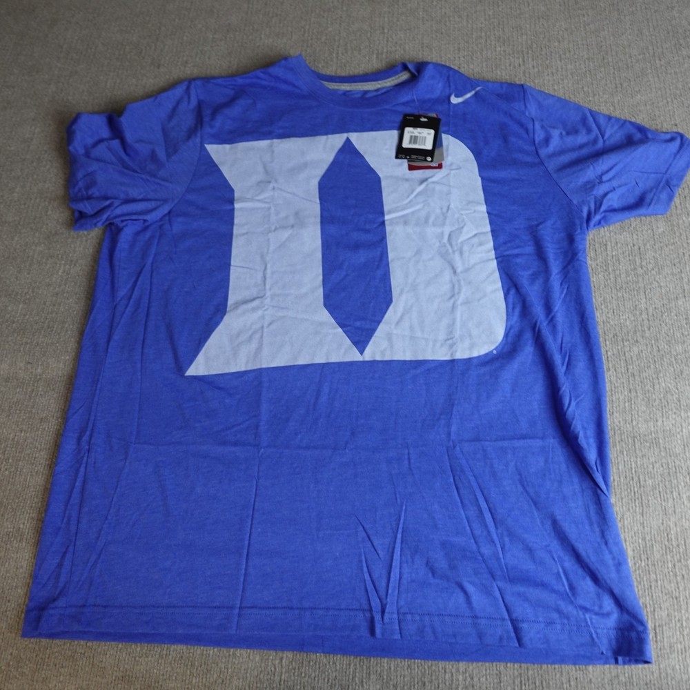Nike Shirt  2XL Blue Duke Blue Devils Official  NEW 2013