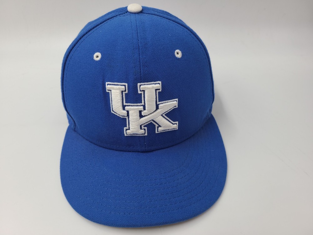 Kentucky Wildcats Nike Dri-Fit Fitted Hat NCAA Blue 7 1/4