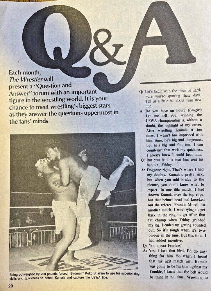 1992 Wrestler Koko B. Ware James W. Ware, Jr.
