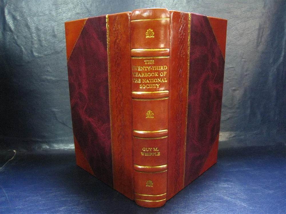 National Society for the Study of Education Yearbook Leather Bound Vol