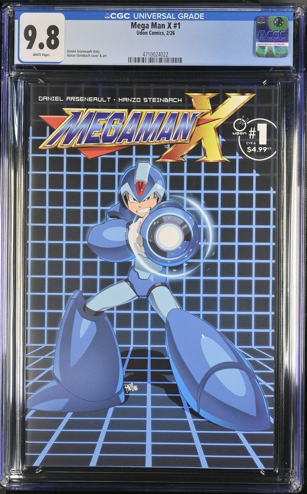 Mega Man X 1 CGC 9.8