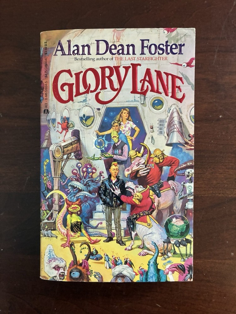 Glory Lane by Alan Dean Foster 1987 Ace Books Berkley Publishing Group Paperback