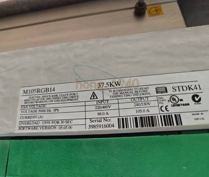 1PC Used EMERSON CT M105RGB14 37.5KW Inverter