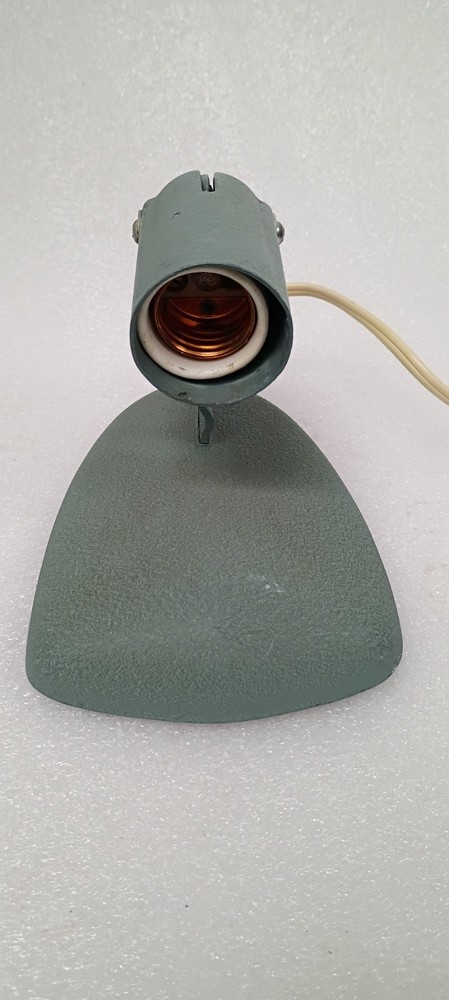Vintage Wall Sconce Light green. Union Made   Affiliated With Electrical Workers