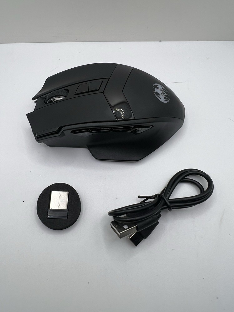 MELOGAGA Dual-Mode Wireless Gaming Mouse 2.4G Bluetooth Rechargeable