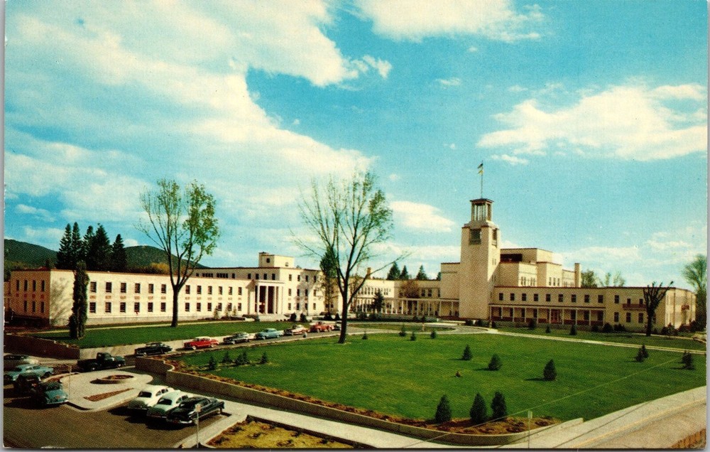 Santa Fe NM-New Mexico, State Capitol, Vintage Postcard