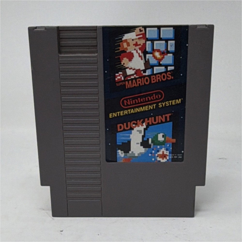 Nintendo Super Mario Bros. / Duck Hunt NES Platformer Shooter Cartridge