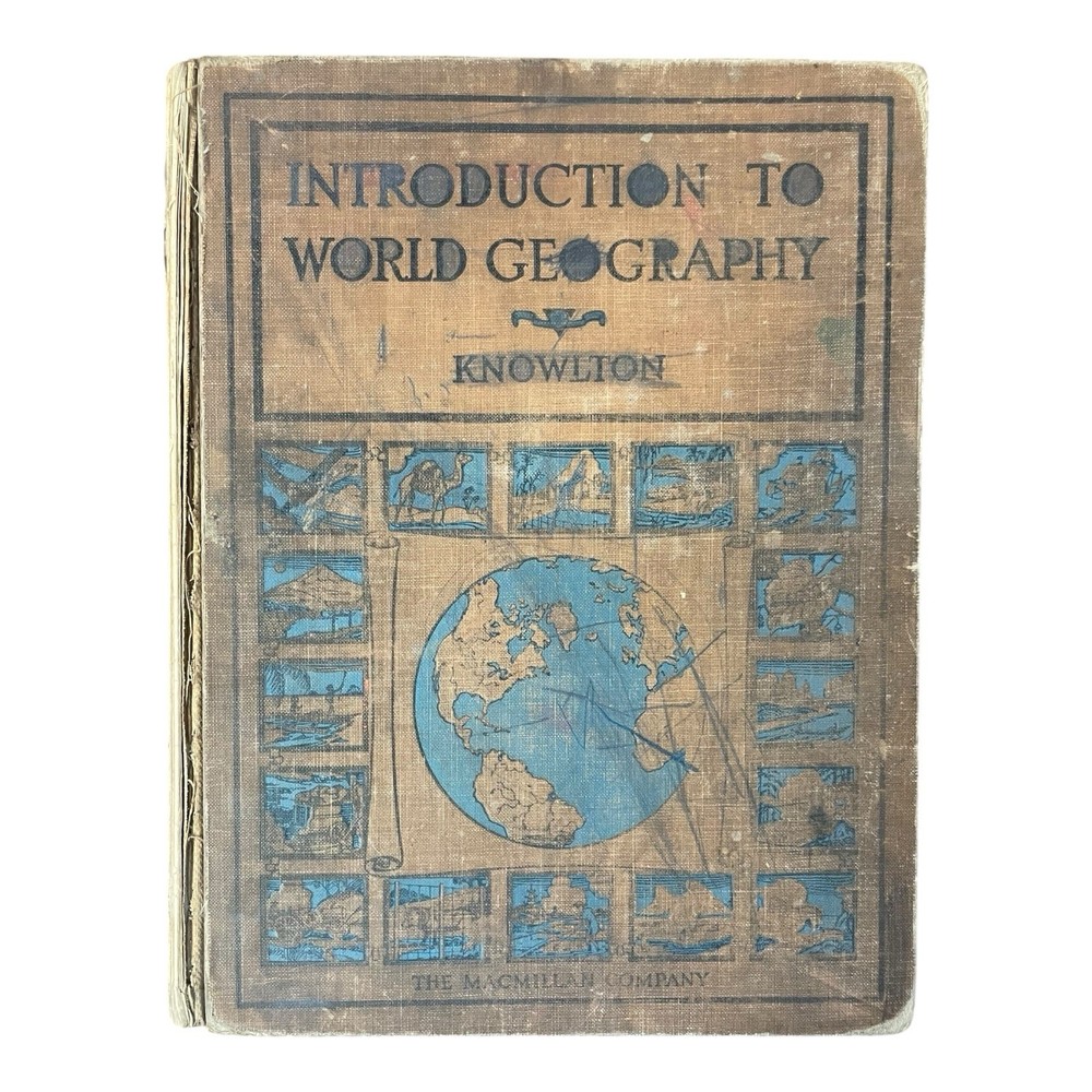Introduction To World Geography Revised Edition Philip A Knowlton Hardcover Book