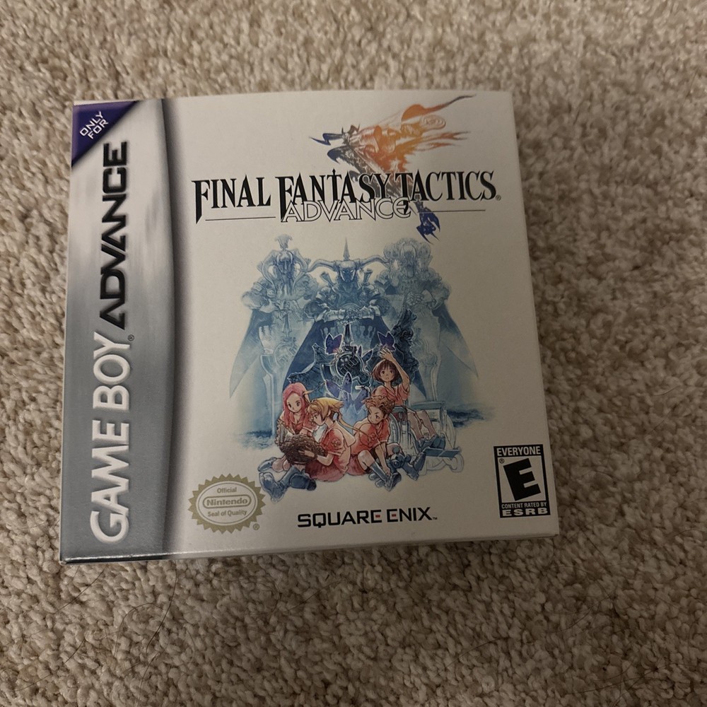 Final Fantasy Tactics (Nintendo Game Boy Advance GBA) Complete in Box CIB