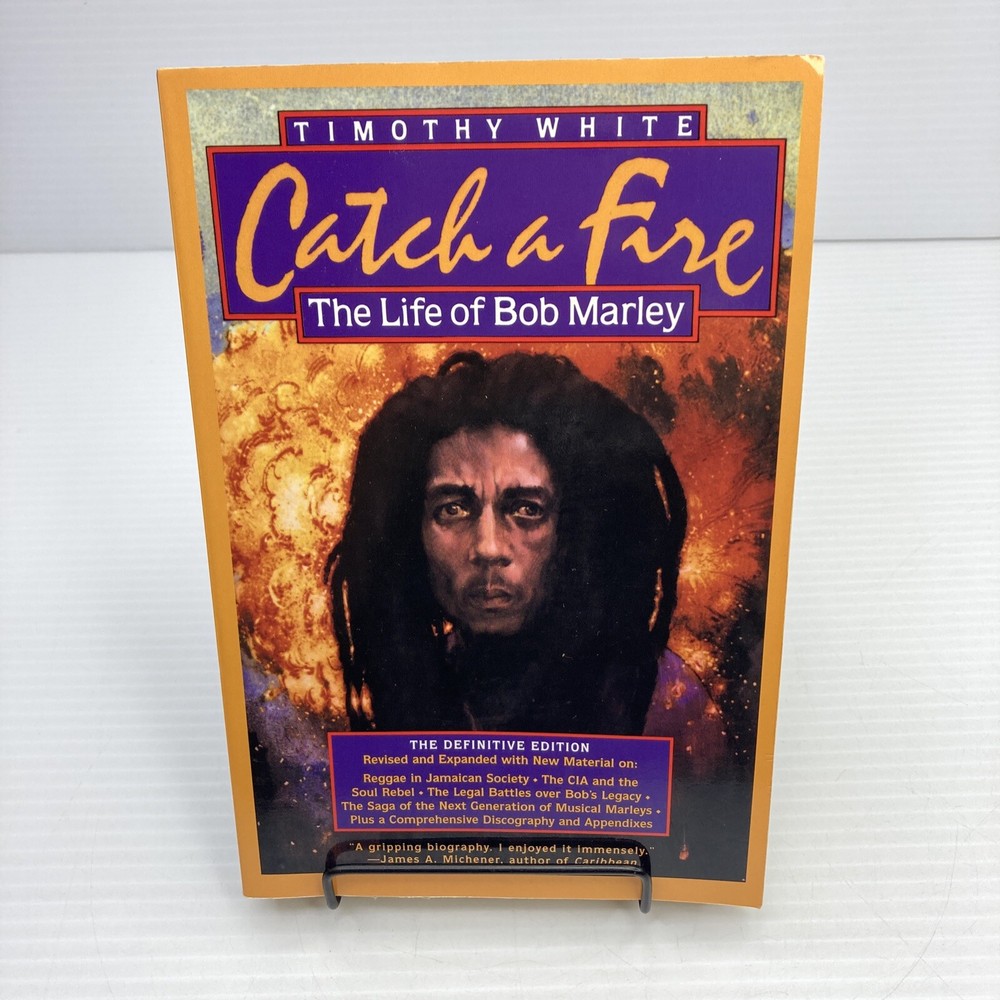 Catch a Fire The Life of Bob Marley Timothy White Paperback Revised & Enlarged